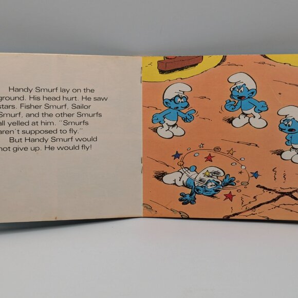Smurf Mini Storybooks - Peyo - "A Smurf in the Air" & "The Hundredth Smurf" 1980 - Picture 7 of 10